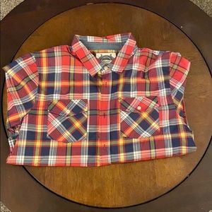 Flannel men’s button up shirt